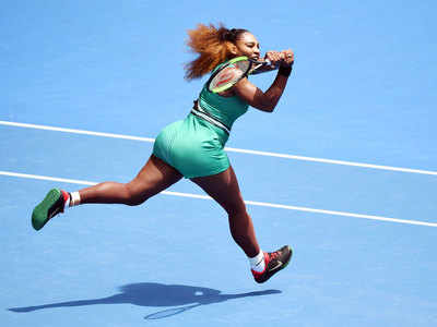 Australian Open: Serena Williams leaves her mark