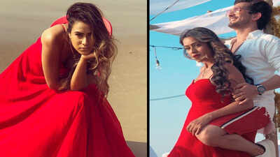 Nia Sharma posts her red hot pictures on social media from a Goa beach