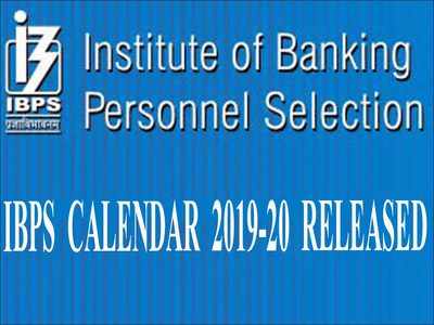 IBPS Calendar 2019-20 released @ibps.in; download schedule PDF here