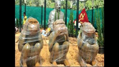 12ft-high Gandhi statue to grace Lalbagh flower show