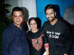 Vicky Kaushal, Veena Kaushal and Sham Kaushal