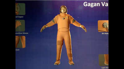 Made in Vadodara space suit to be used in Gaganyaan