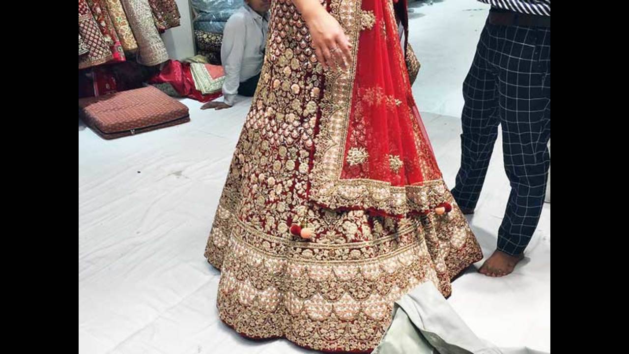 Net Indian Ethnic Wedding Wear Designer Bridal Lehenga at Rs 3600 in Indore