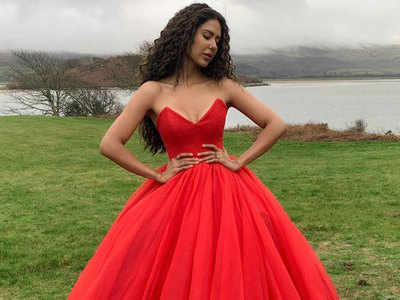 Bright red off the shoulder full tulle wedding ball gown dress - various  styles & colors