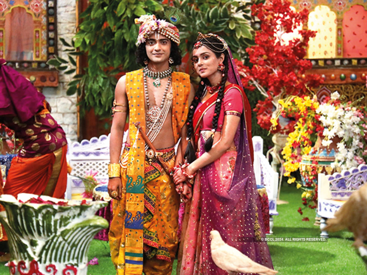 Reel Radha and Krishna a couple in real life, too - Times of India