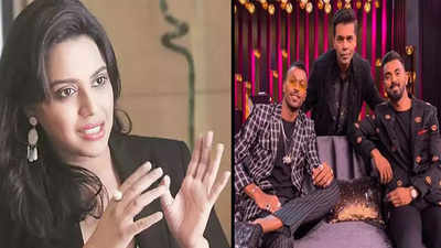 Swara Bhasker reacts to cricketer Hardik Pandya and K L Rahul's controversy