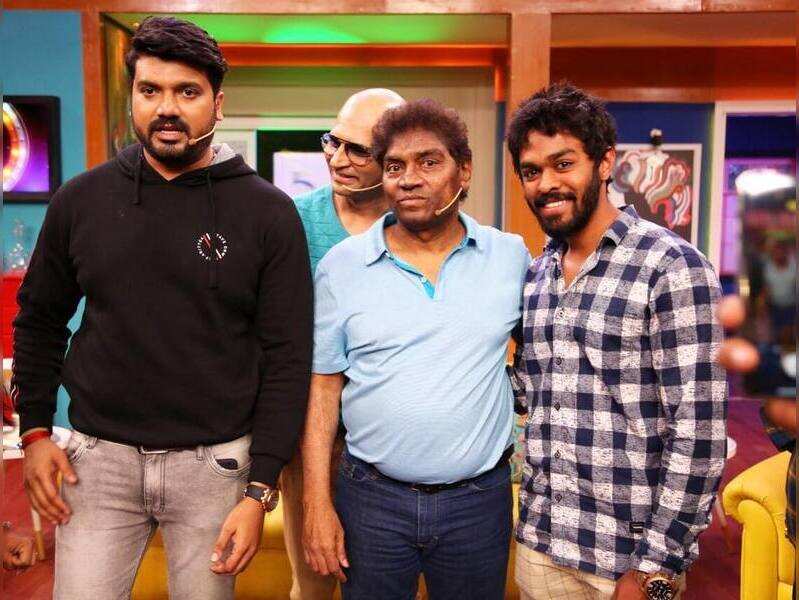 Johnny Lever On Majaa Talkies Times Of India johnny lever on majaa talkies times