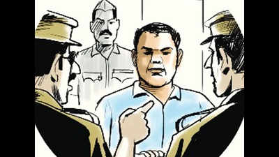 Man attacks police inspector, two constables for barring entry in Gandhinagar