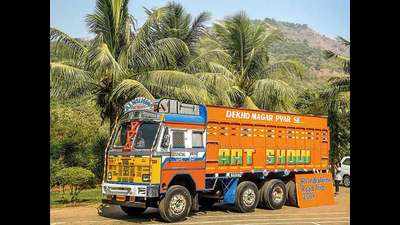 HORN OK PLEASE: India’s first truck art gallery rolls into town