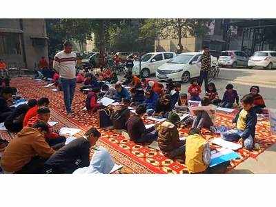 Sector 71 RWA holds drawing competition for kids