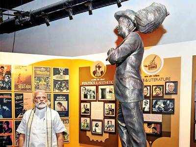 PM shows his josh for Indian cinema at the inauguration of the National Museum of Indian Cinema in Mumbai