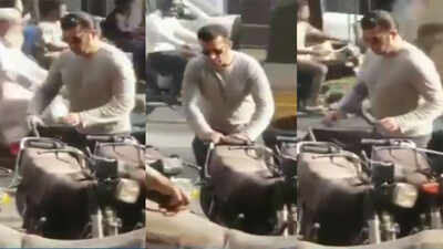 Salman Khan lookalike snapped in Pakistan’s Karachi market