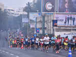 Celebs flag off Mumbai Marathon 2019