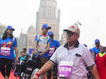 Celebs flag off Mumbai Marathon 2019