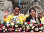 Shailesh Lodha and Shaina NC