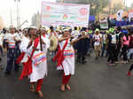 Celebs flag off Mumbai Marathon 2019