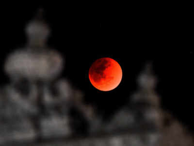 Lunar Eclipse Photos: Take a look at these amazing visuals of super blood wolf moon lunar eclipse