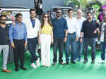 Pitobash Tripathy, Johny Lever, Anil Kapoor, Madhuri Dixit, Ajay Devgn, Indra Kumar, Arshad Warsi and Vijay Patkar 