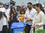 Malishka Mendonsa, Ajay Devgn and Kajol