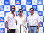 Ajay Devgn, Kajol and Sanjiv Mehta