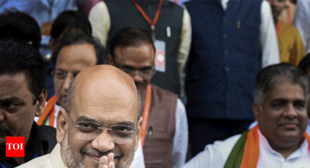 Didiâ€™s FIRs are blessings, says Amit Shah 