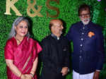 Jaya Bachchan, Sameer Anjaan and Amitabh Bachchan