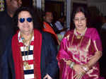 Bappi Lahiri and Chitrani Lahiri