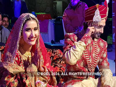 Rohit Purohit and Sheena Bajaj are officially husband and wife! Check out the pictures