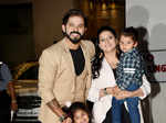 Sreesanth, Bhuvaneshwari Kumari, Sree Sanvika Sreesanth and Suryasree Sreesanth