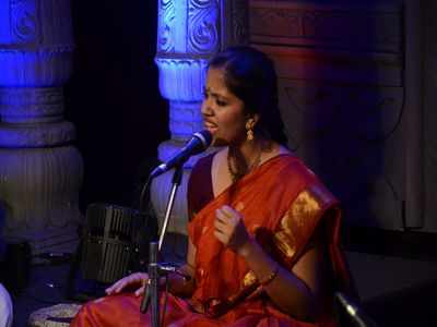 A contemporary carnatic music competition in Bengaluru
