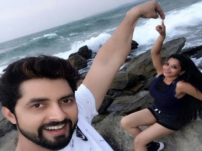 Monalisa shares throwback photos from her romantic getaway with husband Vikrant Singh Rajput