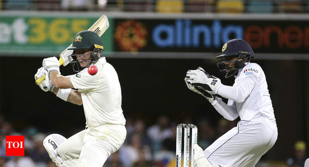Australia Vs Sri Lanka 1st Test Bowlers Put In Command Australia Vs Sri Lanka 1st Test Bowlers Put In Command Against Brisbane Cricket News Times Of India