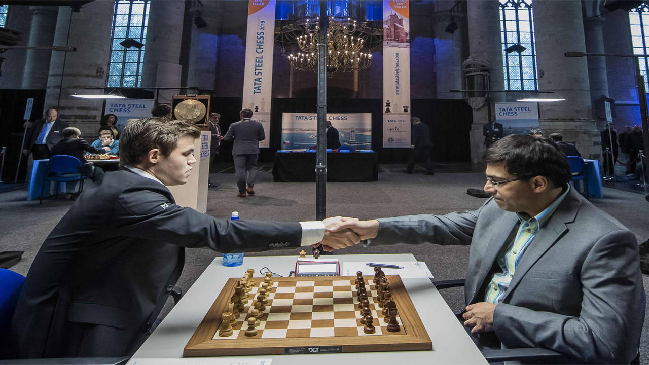 Both Carlsen and Ding defeated  Round 4 - Tata Steel Chess