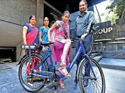 Electric cycle shop for girls