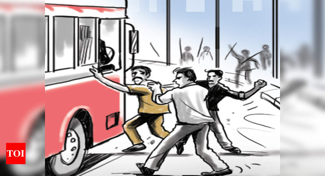 Mob attack horror for college girls on bus in Madhya Pradesh | Bhopal News  - Times of India