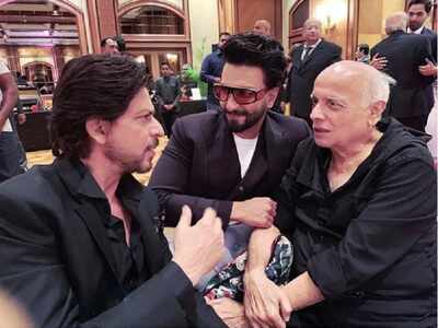 Alia Bhatt shares a picture of her father Mahesh Bhatt in a conversation with Shah Rukh Khan and Ranveer Singh