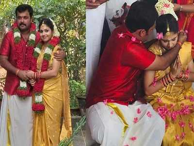 TV actors Adithyan Jayan and Ambili Devi get hitched