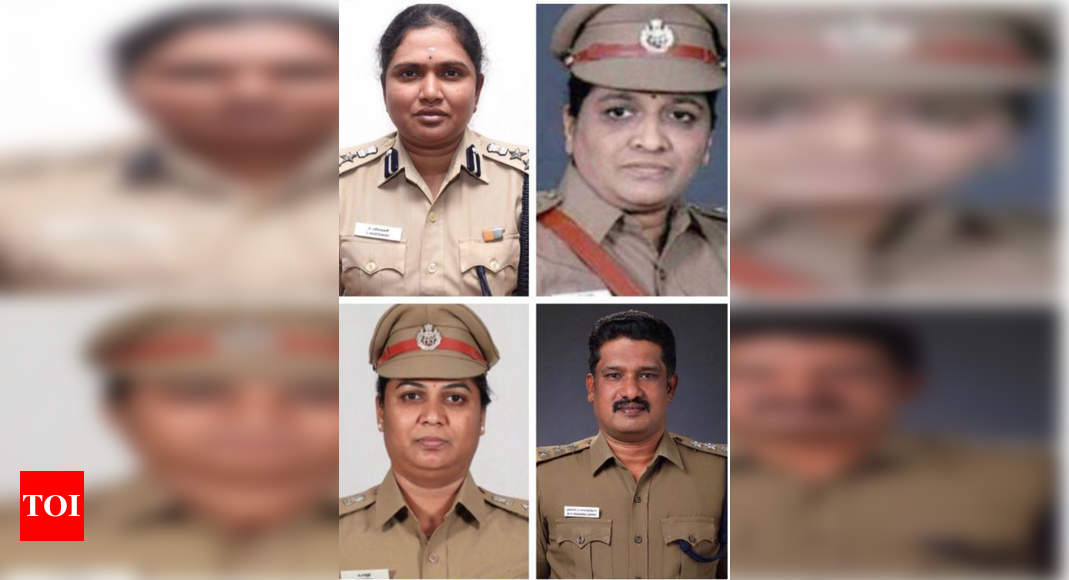 23 Tamil Nadu cops to get President's police medals | Chennai News ...