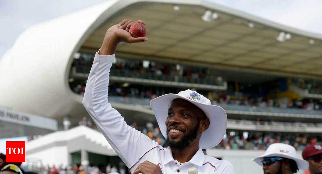 1st Test: Chase stars as Windies crush England