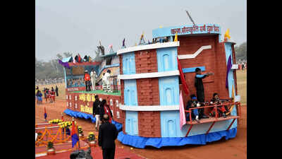 Rajgir Sports Academy Tableau Bagged First Prize: Bihar: Art ...