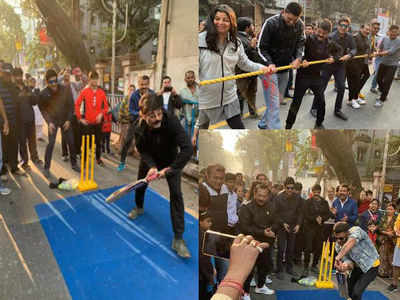 When Prosenjit Chatterjee enjoyed gully cricket