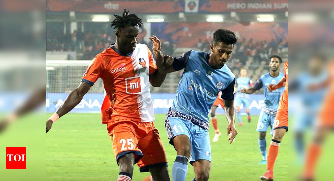 Isl Jamshedpur Fc Hold Fc Goa To A Goalless Draw Football News Times Of India