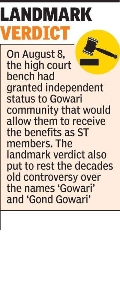 Issue Gond Gowari Certs To Gowaris Hc Tells Govt Nagpur News