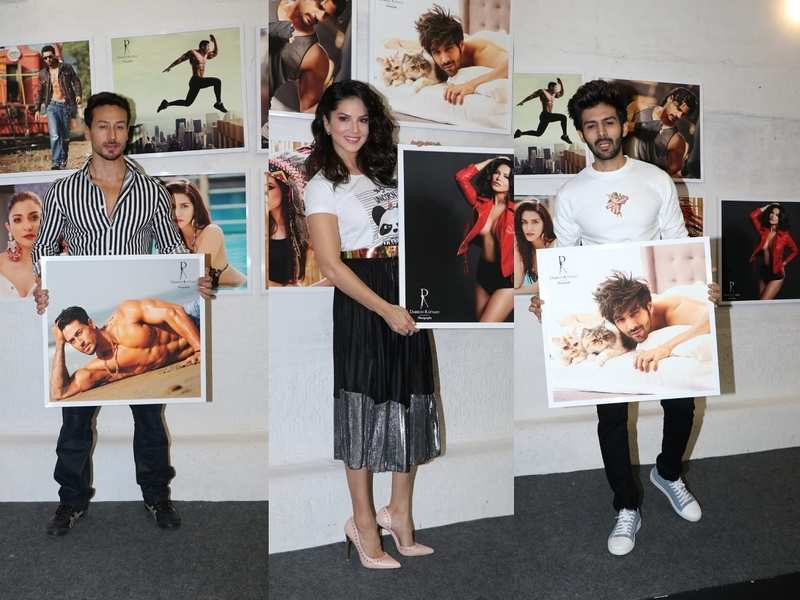 Photos: Rekha, Farhan Akhtar, Kartik Aaryan, Kriti Sanon And More Attend Dabboo Ratnani 2019 Calendar Launch | Hindi Movie News - Times Of India