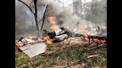 IAF's Jaguar crashes in Kushinagar, pilot safe