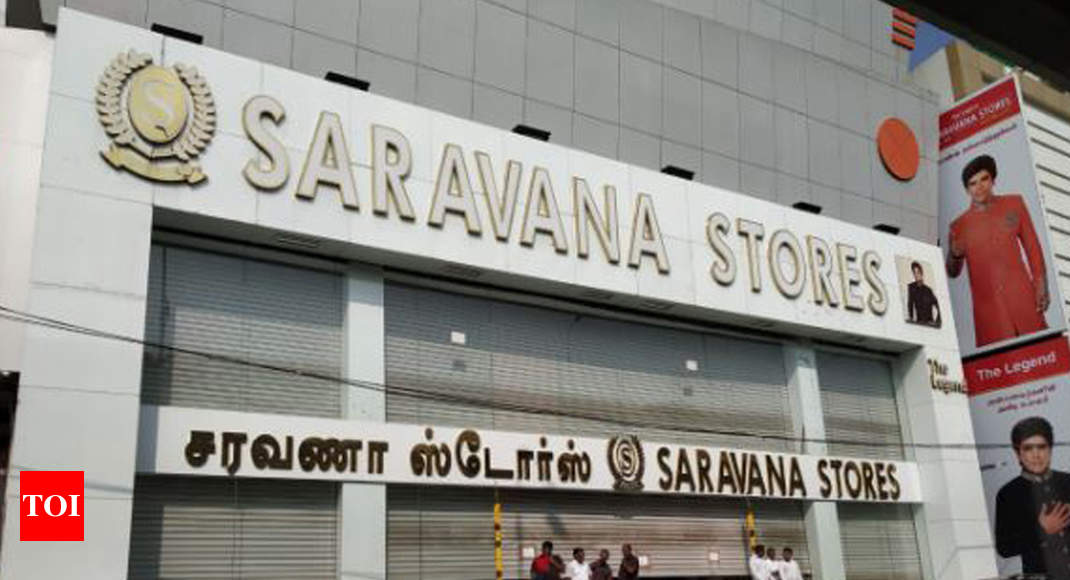 Chennai: GST wing raids Saravana stores | Chennai: GST wing raids Saravana  stores