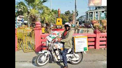 Across 19 states on bike with message of organ donation