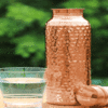 Lower Your Sugar Intake and Enjoy The Health Benefits Immediately Pack of 1 Copper Water Bottle 1 Litre Extra Large Casa Haus an Ayurvedic Pure Copper Vessel Drink More Water 