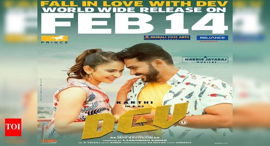 'Dev' The Karthi starrrer receives a ‘U’ certificate from the Censor