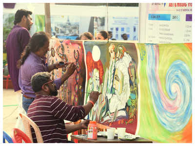A confluence of art and music at the CSI Higher Secondary School for Deaf